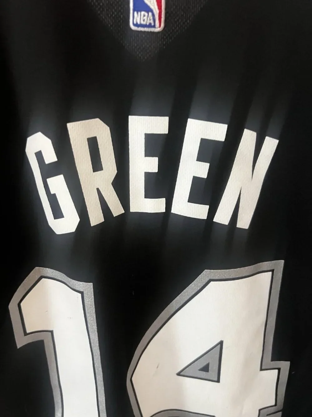 adidas San Antonio Spurs Danny Green #14 NBA Basketball Jersey Black S.     Z